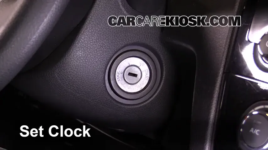 2016 Nissan Rogue S 2.5L 4 Cyl. Clock Set Clock